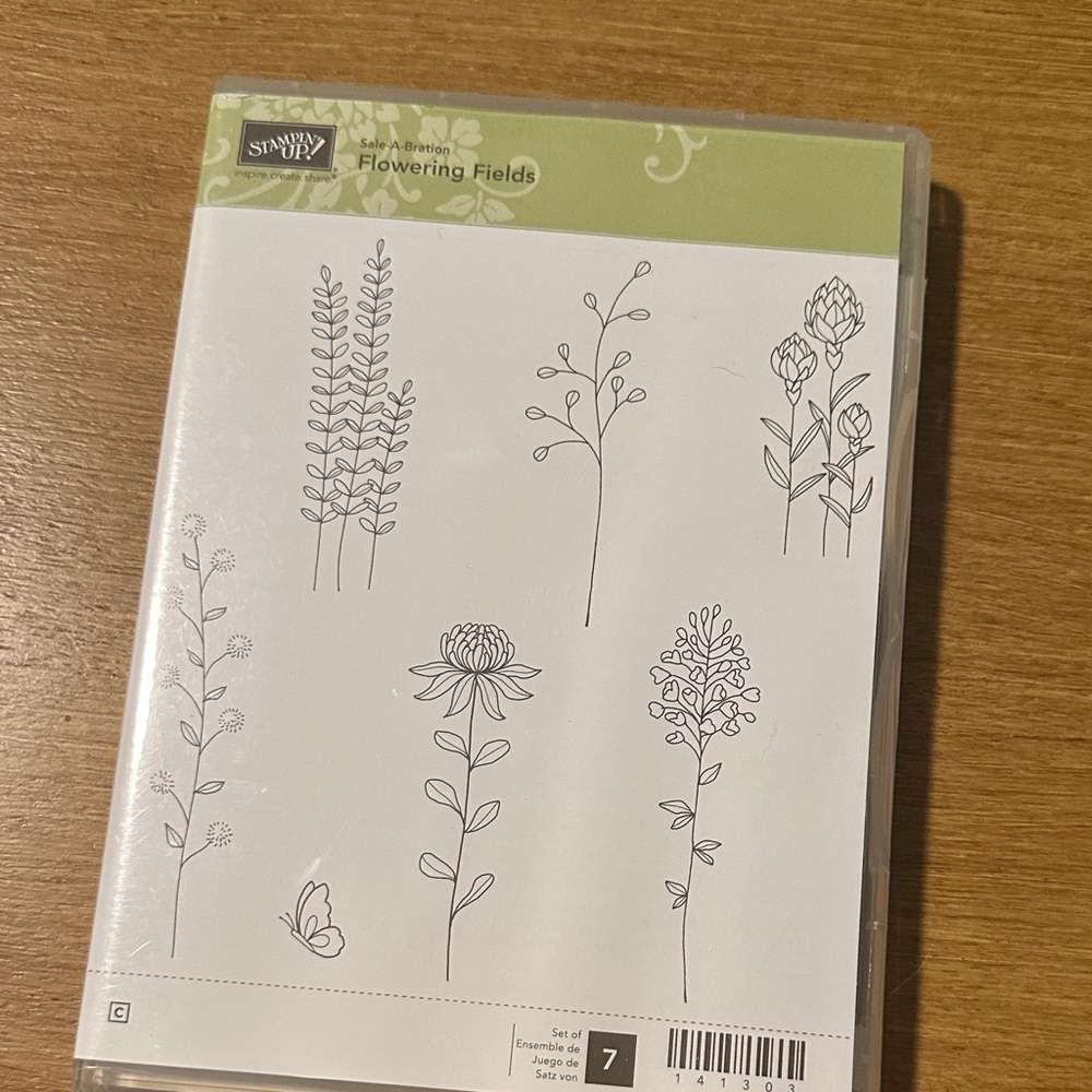 Stampin' Up! Flowering Fields Stamp Set